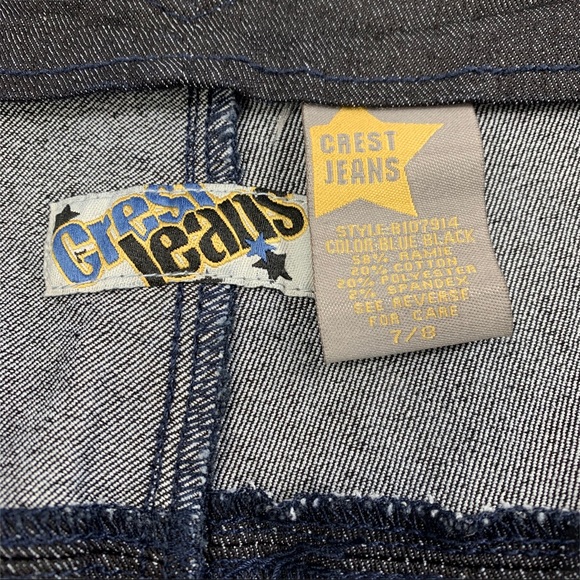 Edgy Bermuda Length Jeans Shorts - Picture 8 of 10